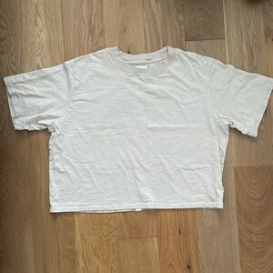 The Drop Crop Tee Shirt L